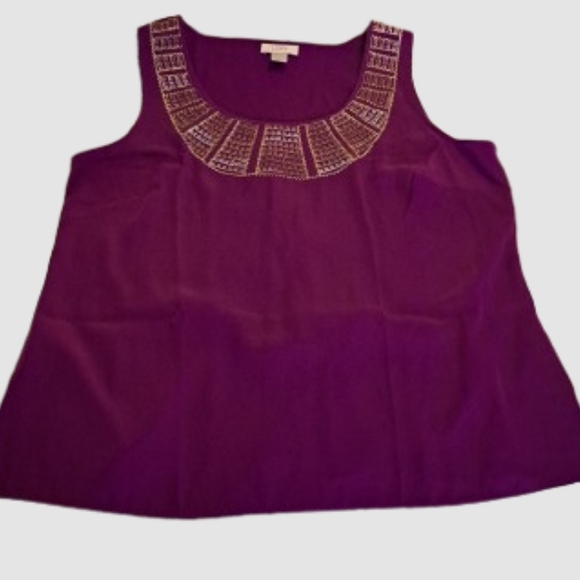 NWOT Loft Silky Top - Picture 1 of 12